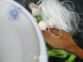 Shrimp-flavored Cabbage Core Wide Noodle recipe