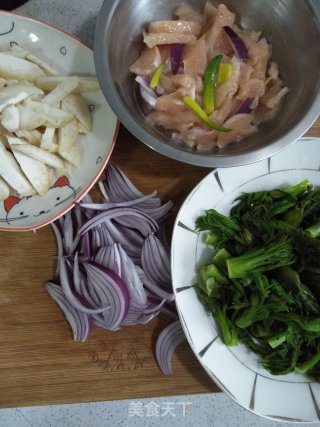 Stir-fried Chicken Breast recipe