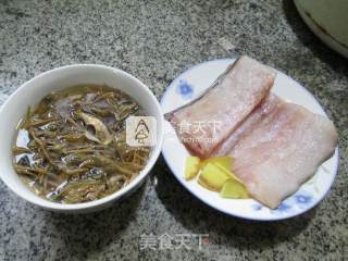 Grilled Eel with Bamboo Shoots and Dried Vegetables recipe