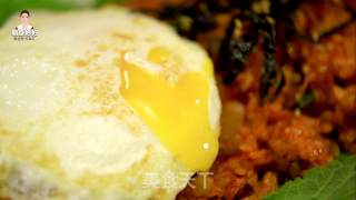 Korean Spicy Cabbage Fried Rice recipe