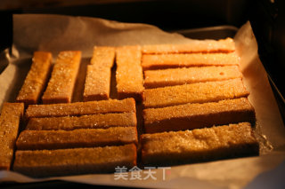 Toast Sticks with Butter recipe