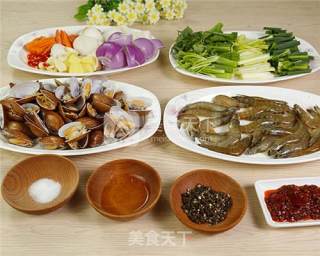 The Practice of Prawn Roasted Clams recipe