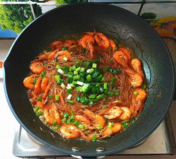 Vermicelli Shrimp Claypot recipe