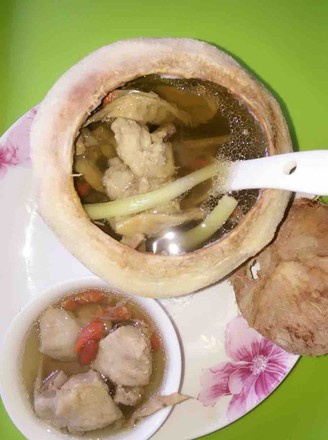 Braised Pork Ribs in Coconut Cup recipe