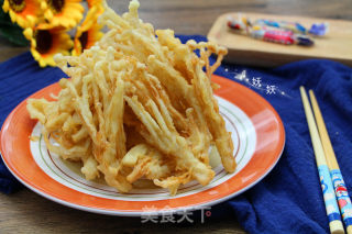 Enoki Mushroom Tempura recipe