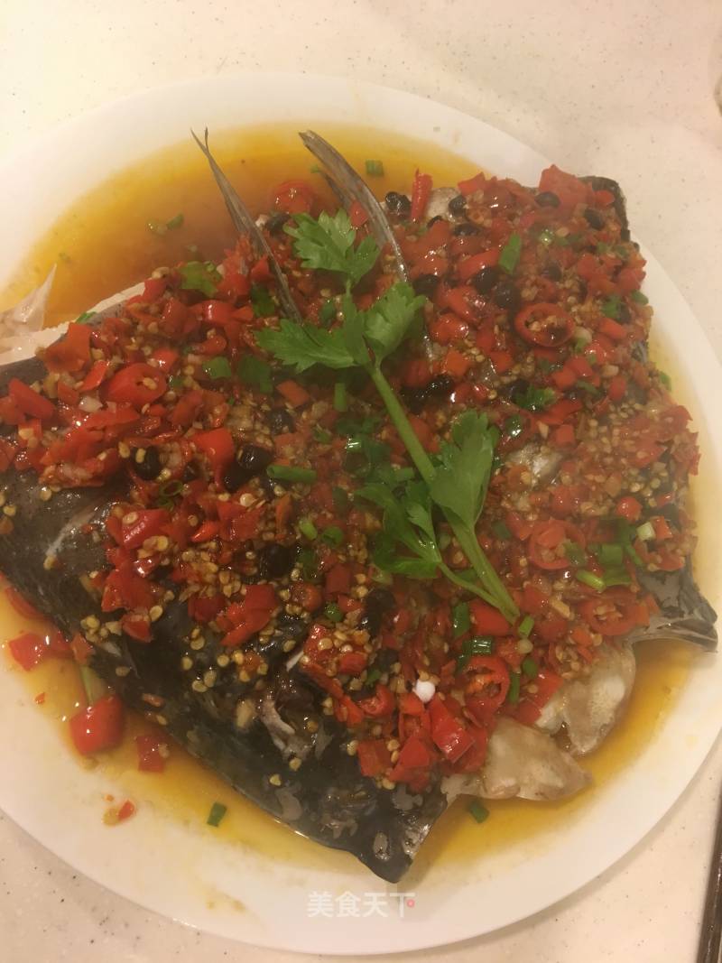 Chopped Pepper Fish Head recipe