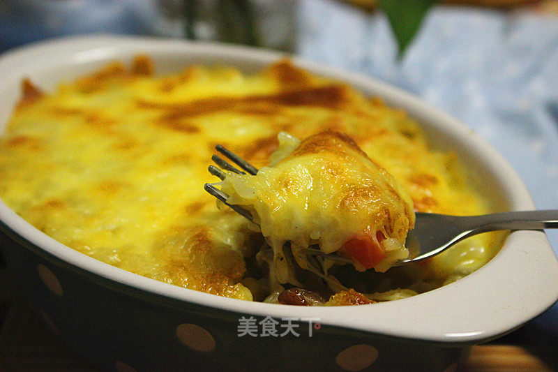 #trust之美#curry Chicken Baked Rice recipe