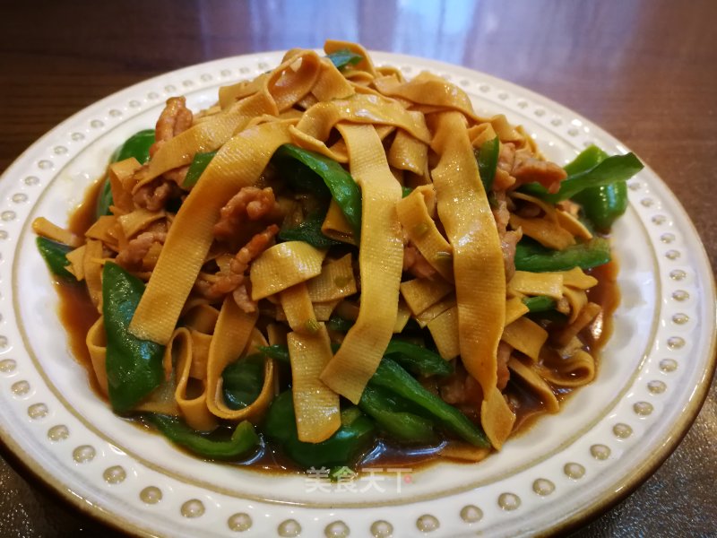 Northeast Famous Dish: Dried Tofu with Hot Pepper recipe