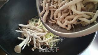Coprinus Comatus with Oyster Sauce recipe