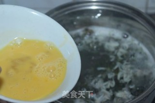 #蛋# Shrimp Seaweed Egg Soup recipe