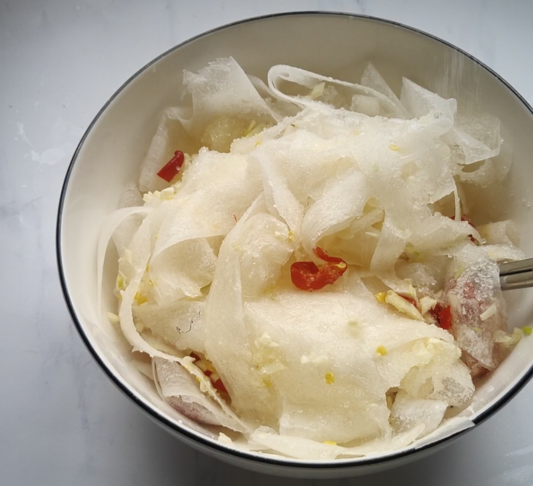 Apple Cider Vinegar and White Jade Radish recipe