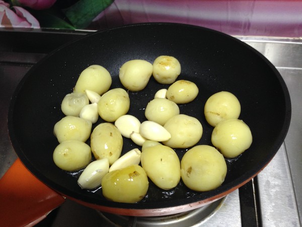 Fried Baby Potatoes with Salt and Pepper Cumin recipe