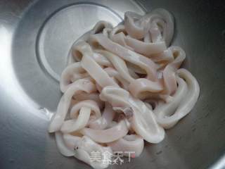 Fried Squid Rings with Green Pepper recipe