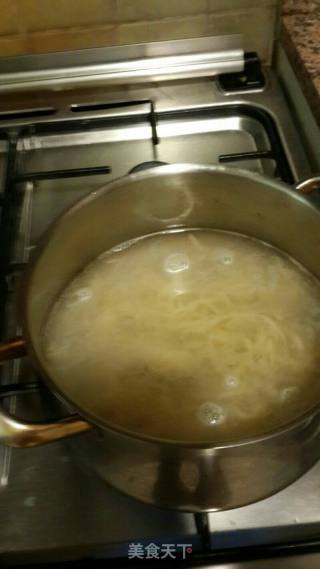 Eggplant Marinated Noodles recipe