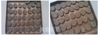 #the 4th Baking Contest and is Love to Eat Festival# Molar Black Sesame Butter Biscuits recipe