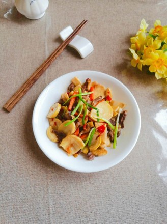 Stir-fried Chicken with Spring Bamboo Shoots
