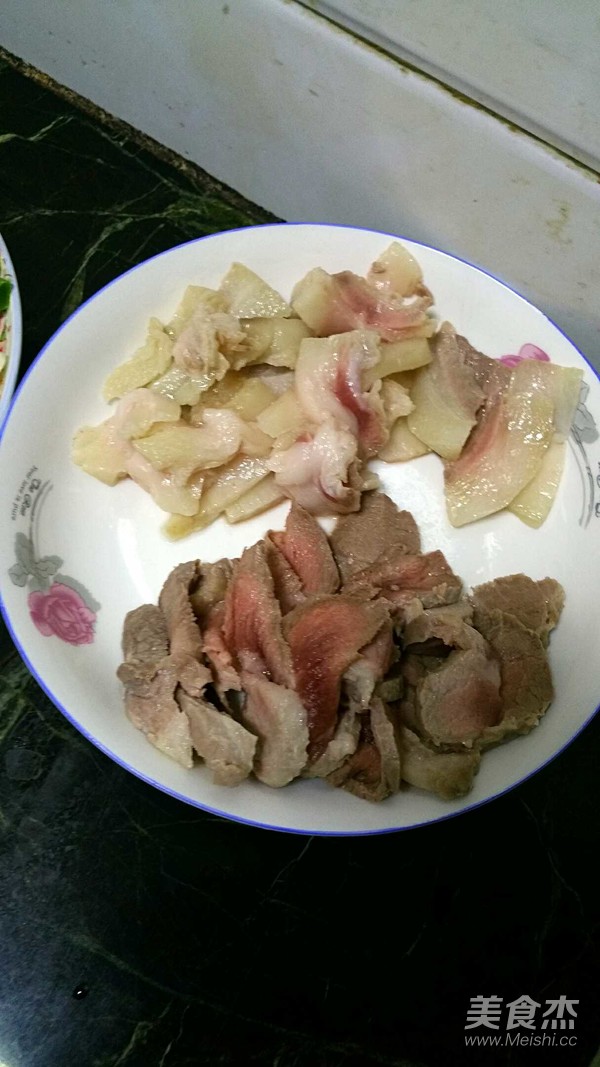 Potato Twice-cooked Pork recipe