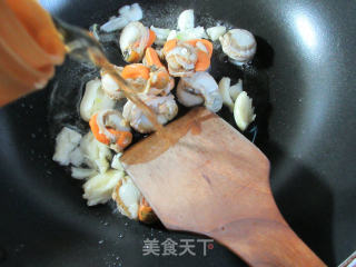 Fried Kelp with Scallop Meat recipe