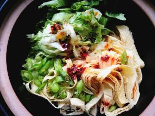 Lettuce with Tofu Skin recipe