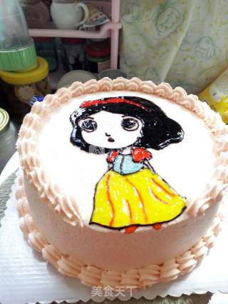 Snow White Birthday Cake recipe