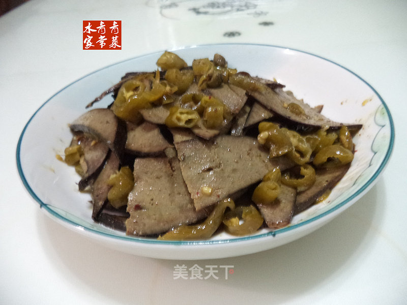 Sour and Spicy Pork Liver recipe