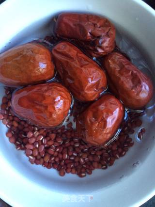 Red Date and Red Soy Milk recipe