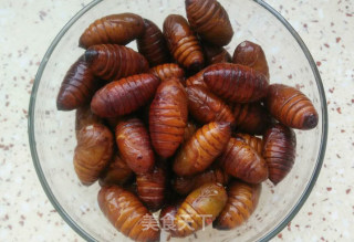 [fragrant and Crispy Mouth] Dry Stir-fried Silkworm Pupa recipe