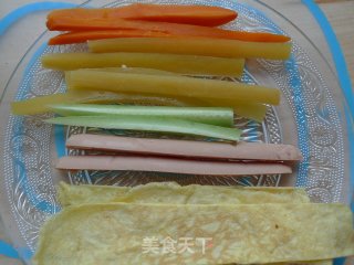 【flower Pattern Sushi】----egg Roll Sushi recipe