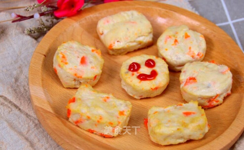Carrots and Lotus Root Chicken Nuggets recipe
