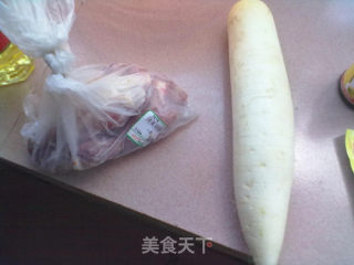 After 61, Make A Big Bone Soup with White Radish. recipe