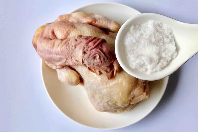 Salt Baked Chicken (wok Version) recipe