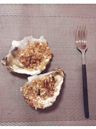 Roasted Garlic Oyster Microwave Version