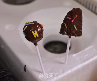 Chocolate Cake Lollipop recipe