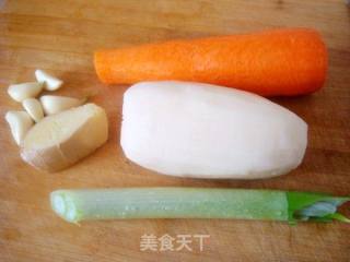 Vegetarian Fried Lotus Root and Carrot Slices recipe