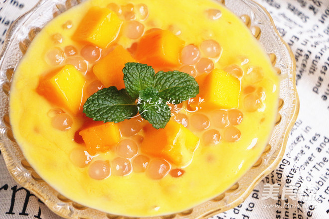 Milky Mango Sago recipe