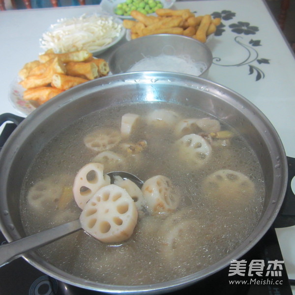 Old Duck Lotus Root Pot recipe