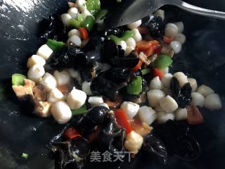 Stir-fried Fresh Scallops recipe