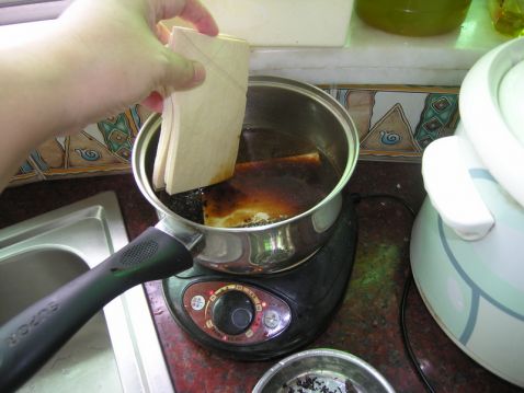 Tea-flavored Marinated Dried Tofu recipe