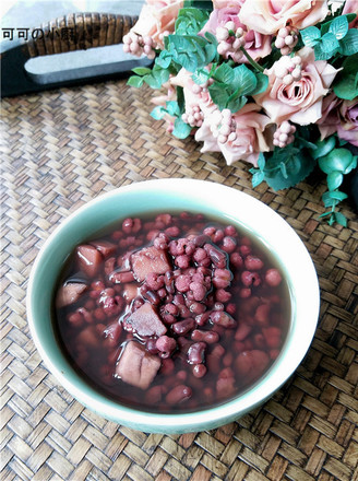 Chixiao Bean, Job's Tears and Poria Porridge recipe