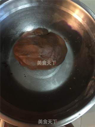 #柏翠大赛# Chocolate Coconut Cranberry Mooncake recipe