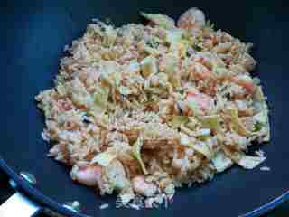 Fried Rice with Shrimp and Egg in Thai Sauce recipe