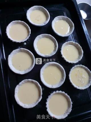 #aca烤明星大赛#fei Bing Blueberry Egg Tart recipe