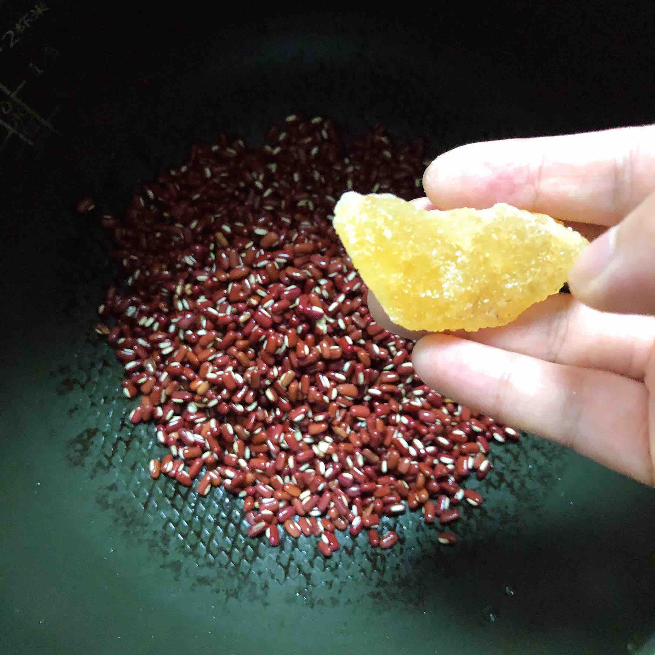 Durian Taro Balls and Red Bean Paste recipe