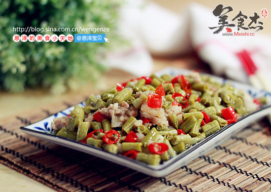 Stir-fried Minced Pork with Capers recipe