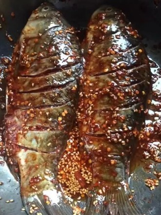 Spicy Saliva Grilled Fish recipe