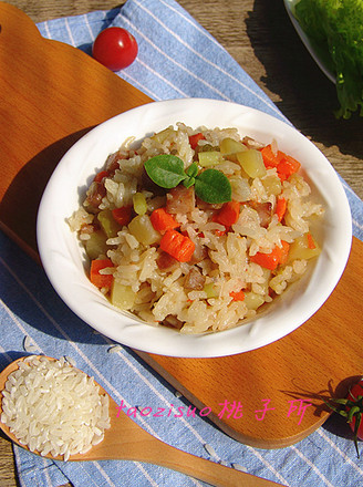 Sausage and Vegetable Rice recipe