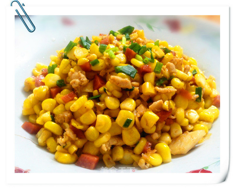 Ham Corn Kernels (super Simple Kids Love It) recipe
