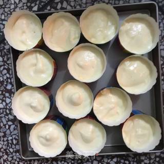 #炉美食# Chiffon Cup Cake recipe