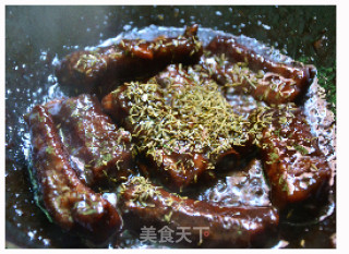 Cumin Drunk Pork Ribs recipe