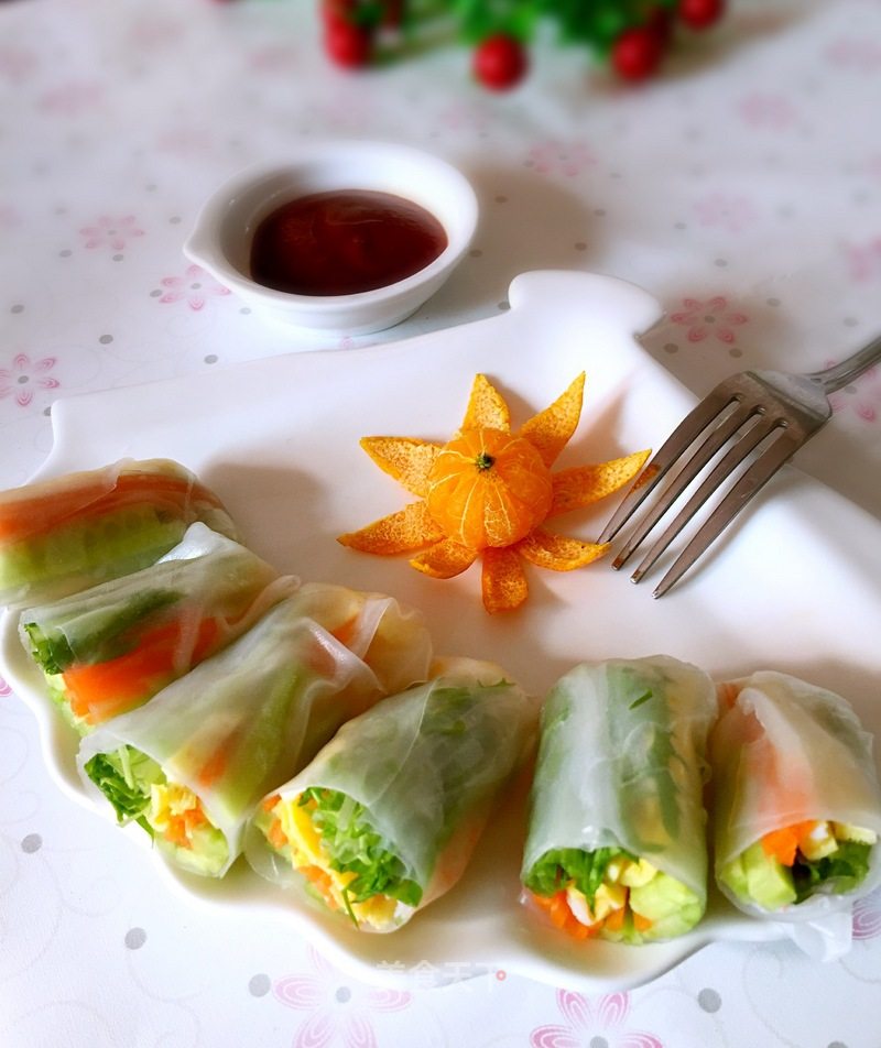 Crystal Vegetable Roll recipe